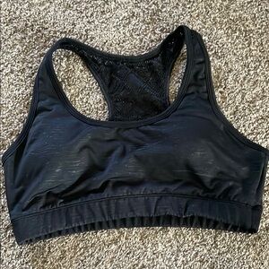 Black Sports Bra